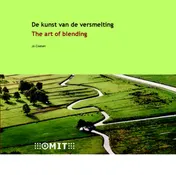 Omslag van De kunst van de versmelting / The art of blending