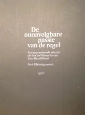 Omslag van De onnavolgbare passie van de regel
