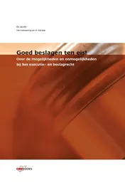 Omslag van Goed beslagen ten eis