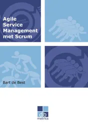 Omslag van Agile service management met scrum