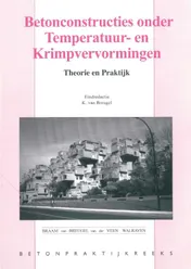 Omslag van Betonconstructies onder temperatuur- en krimpvervorming