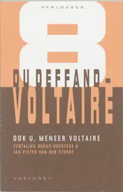 Omslag van Ook u, meneer Voltaire