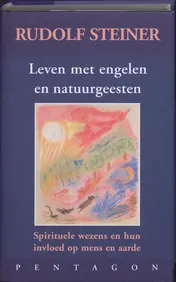 Omslag van Leven met engelen en natuurgeesten