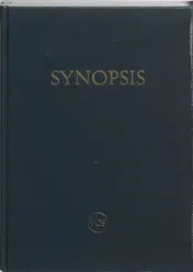 Omslag van Synopsis van de eerste drie evangelien