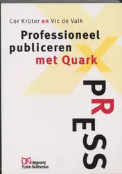 Omslag van Professioneel publiceren met QuarkXPress