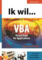Omslag van Ik wil... programmeren in Microsoft Excel