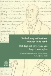 Omslag van Ik denk nog het best met een pen in de hand