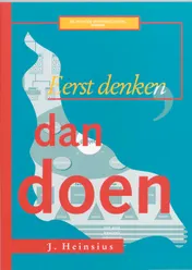 Omslag van Eerst denken, dan doen