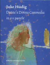 Omslag van Dante's divina commedia in 111 pastels