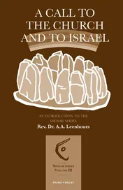 Omslag van A call to the church and to Israel