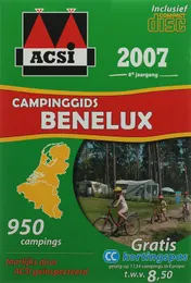 Omslag van ACSI Campinggids Benelux 2007