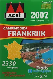 Omslag van ACSI Campinggids Frankrijk 2007