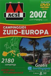 Omslag van ACSI Campinggids Zuid-Europa 2007