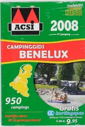 Omslag van ACSI Campinggids Benelux 2008