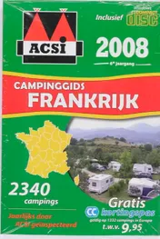 Omslag van ACSI Campinggids Frankrijk 2008