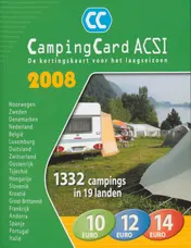 Omslag van CampingCard ACSI 2008