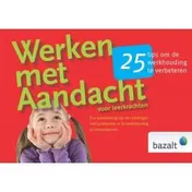 Omslag van Werken met aandacht - voor leerkrachten
