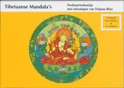 Omslag van Tibetaanse mandala's postkaartenboekje