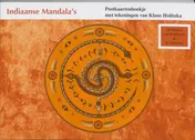 Omslag van Indiaanse mandala's postkaartenboekje