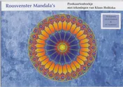 Omslag van Roosvenster Mandala's postkaartenboekje
