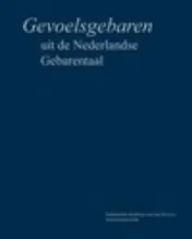Omslag van Gevoelsgebaren uit de Nederlandse gebarentaal
