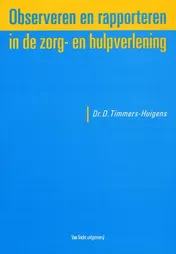 Omslag van Observeren en rapporteren in de zorg- en hulpverlening