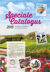 Omslag van Speciale catalogus 2015 van de postzegels van Nederland en overzeese rijksdelen