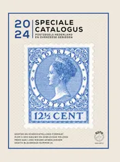 Omslag van Speciale NVPH postzegelcatalogus Nederland en Overzeese Rijksdelen 2024