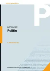 Omslag van Wetteksten Politie