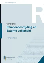 Omslag van Wetteksten Rampenbestrijding en Externe veiligheid