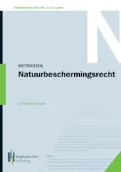 Omslag van Wetteksten Natuurbeschermingsrecht