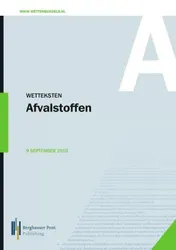Omslag van Wetteksten Afvalstoffen
