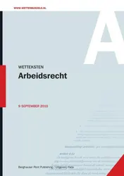 Omslag van Wetteksten Arbeidsrecht