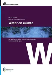 Omslag van Water en ruimte
