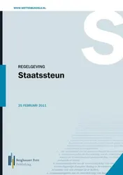 Omslag van Regelgeving staatssteun