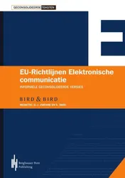 Omslag van EU-Richtlijnen Elektronische communicatie