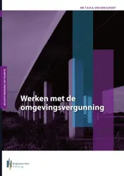 Omslag van Werken met de omgevingsvergunning