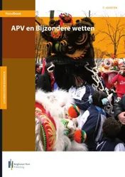 Omslag van Handboek APV en Bijzondere wetten 2010