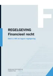 Omslag van 1 Wft en lagere regelgeving