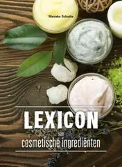 Omslag van Lexicon van cosmetische ingrediënten