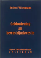 Omslag van Geldordening als bewustzijnskwestie