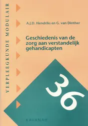 Omslag van Geschiedenis van de zorg aan verstandelijk gehandicapten