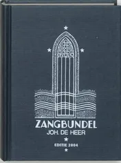 Omslag van Zangbundel joh. de heer tekstuitgave 2