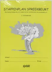 Omslag van Stappenplan spreekbeurt set 5 ex