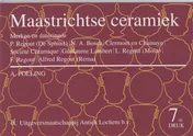 Omslag van Maastrichtse ceramiek