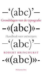 Omslag van Grondslagen van de typografie