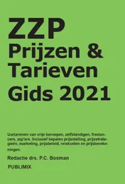 Omslag van Prijzen & Tarievengids 2021