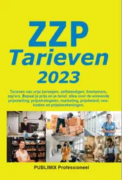 Omslag van Prijzen en Tarievengids 2023