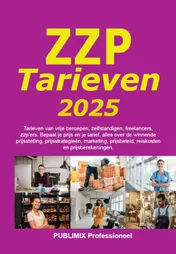 Omslag van Prijzen en Tarievengids 2025