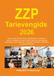 Omslag van ZZP Tarievengids 2026